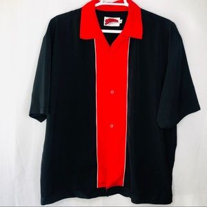 Streamline Hot Rod Parts Graphic Button Shirt 2XL